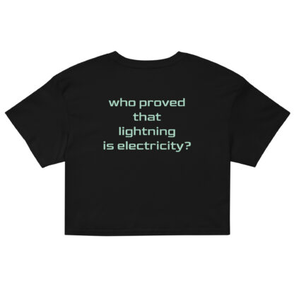 The Great: Benjamin Franklin | Euro British American World Changer– Women’s Cropped Heritage Tee - Image 3