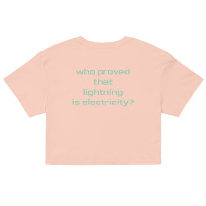 The Great: Benjamin Franklin | Euro British American World Changer– Women’s Cropped Heritage Tee - Image 14